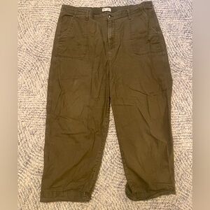 Madewell | Camp Pants in Olive Green